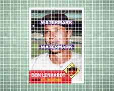 Don Lenhardt St Louis Browns 1953 Style Custom Baseball Art Card