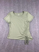 SO Ribbed T-Shirt Olive Green Size Small