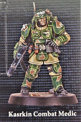 Kasrkin Medic Doctor Veteran Kill Team Warhammer 40K Astra