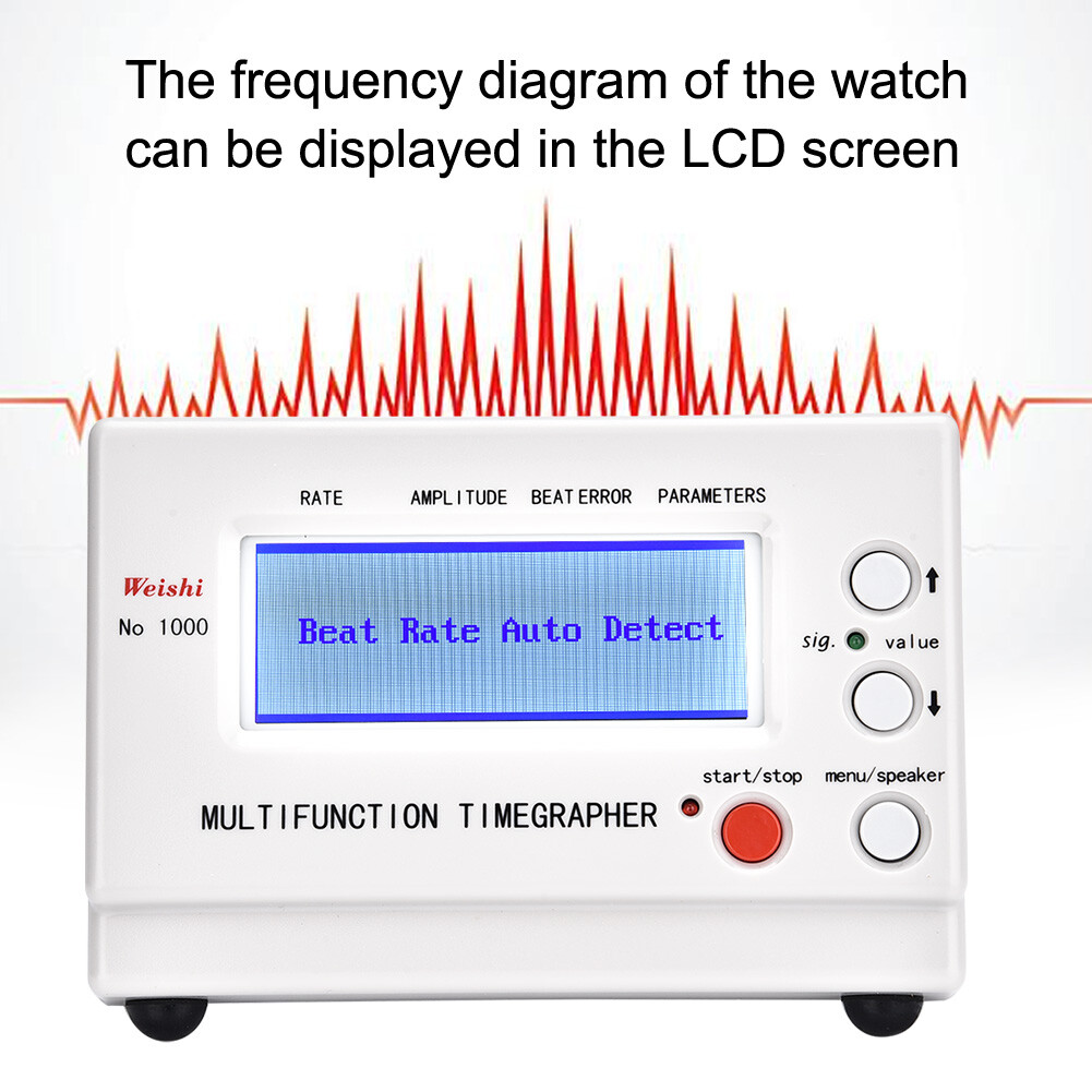 weishi no.1000 timegrapher mécanique montre chronométrage testeur mouvement  détecteur automatique calibrage minuterie machine montre outil de  réparation