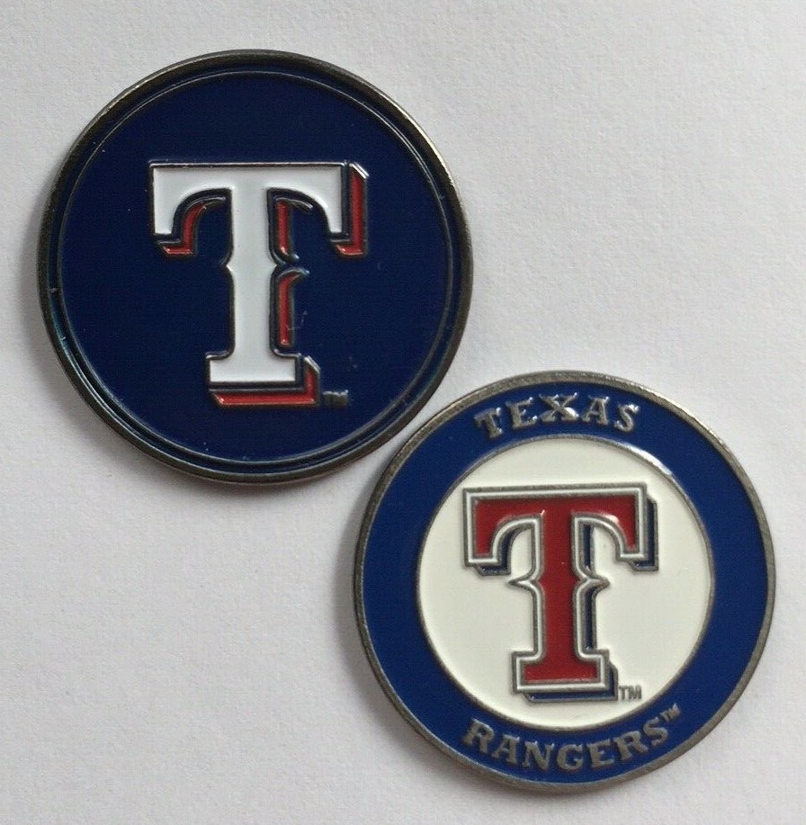 Texas Rangers Golf Ball Marker New eBay