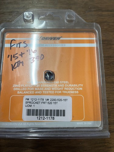Drivenracing Front Sprocket 520-15T - Picture 2 of 2