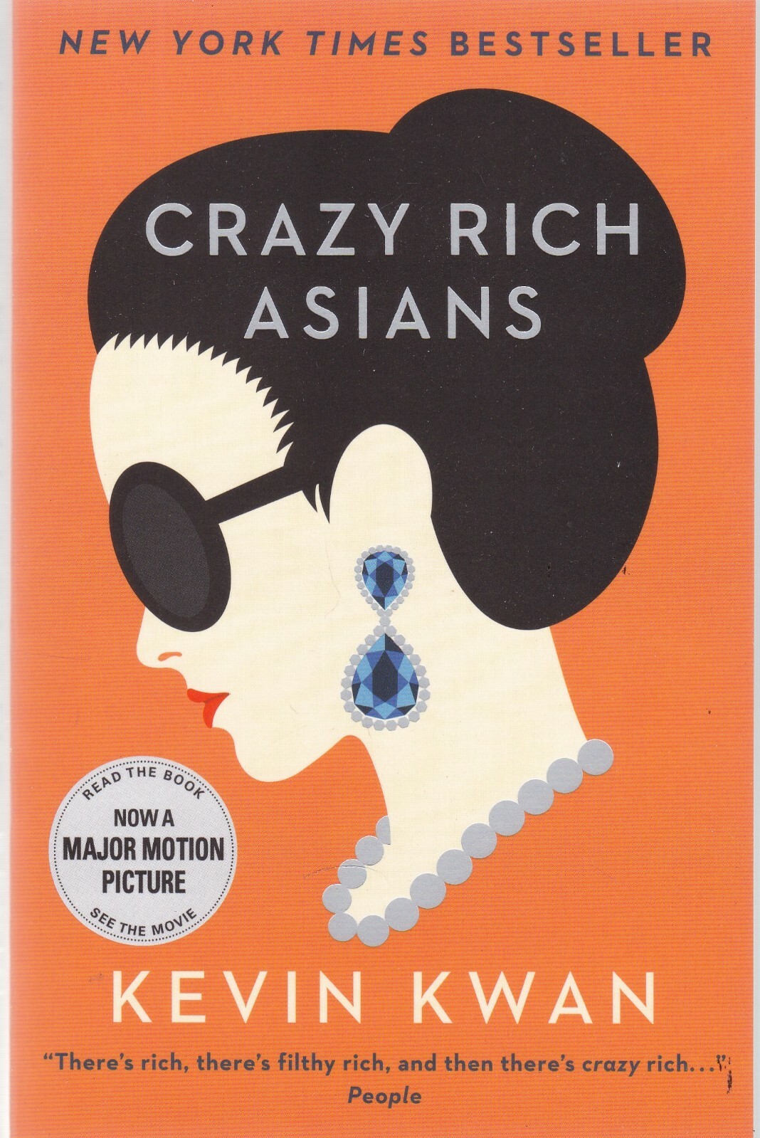 Crazy Rich Asians by Kevin Kwan (Paperback) Book
