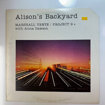 Alison's Backyard LP Record Vinyl Marshall Vente Project Nine Anna Dawson