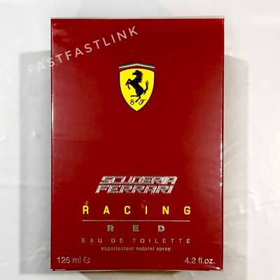FERRARI SCUDERIA FERRARI RACING RED EDT 125ml SPRAY MEN FRAGRANCE