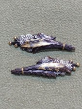 Antique Japanese menuki "bouquet" F/S from Japan by FEDEX