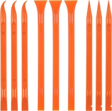 9 Pieces Plastic Scraper Tool Scratch Free Crevice Cleaning Sticker Remover Tool