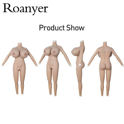 Roanyer Silicone S Cup Body Suit with Anal Hole for Crossdresser Drag Queen - Picture 2 of 14