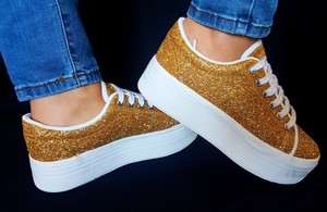 jeffrey campbell gold sneakers