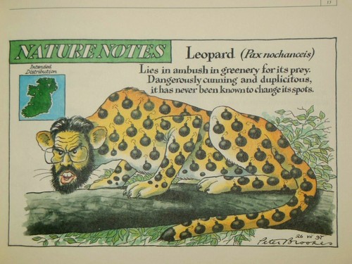 SIGNED; PETER BROOKES - Nature Notes (1999-1st) Political Humour Cartoons, HB/DJ - Picture 11 of 11