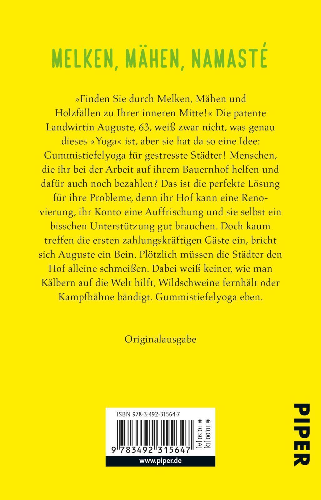 Thumbnail - Gummistiefelyoga | Felix Tanner | Roman | Taschenbuch | 336 S. |