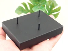 Display Stand Black Color Three Post Medium Size