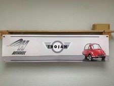 Heinkel Trojaner Banner Bubble Auto Werkstatt Garage Wand Display