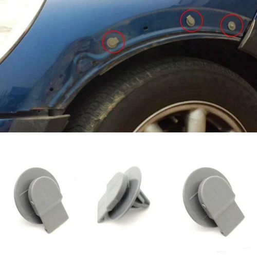 Wheel Arch Trim BMW Mini Cooper R50 R52 R56 R53 Car Bumper Door Clips 123Pcs - Imagen 11 de 12