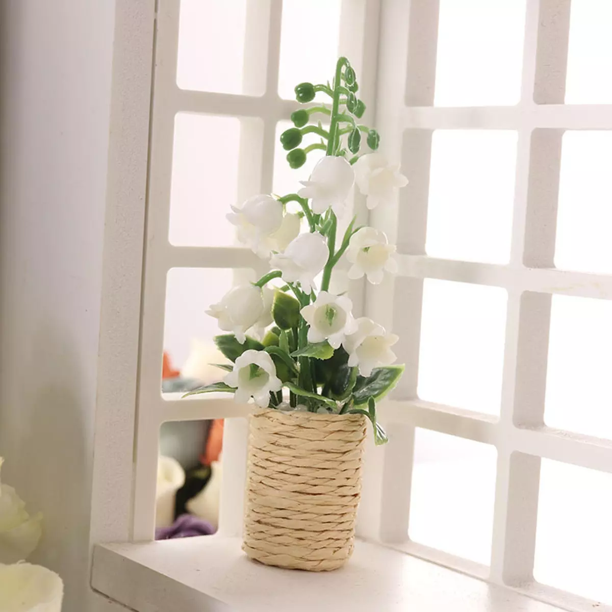 Dollhouse cheap miniature flowers