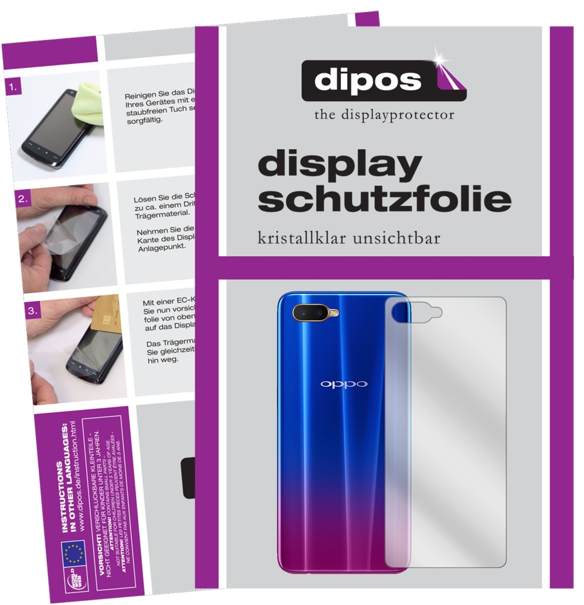 dipos I Pellicola Protettiva Opaco Compatibile con Honor V30 5G Protezione Vetro Flessibile 9H