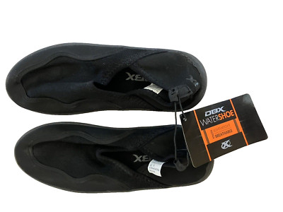 Watershoe DBX Lightweight Breathable Mesh Swim Water Shoe Youth Size 6 Black