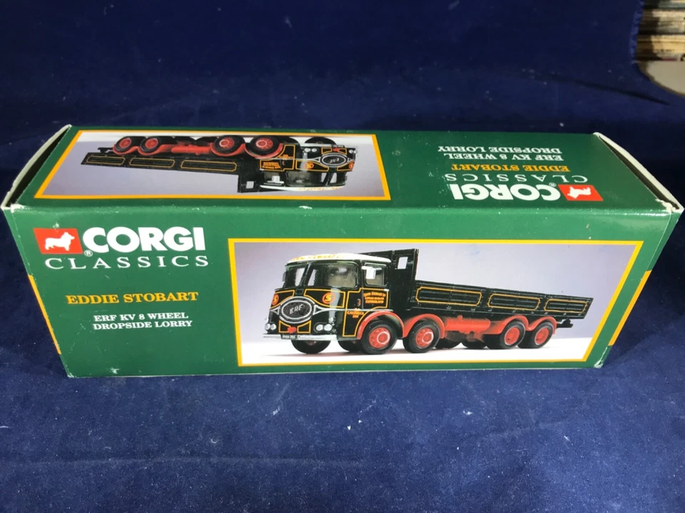 Q-35 CORGI CLASSICS 1:50 SCALE DIE CAST - 11001 ERF KV 8 WHEEL DROPSIDE LORRY - Image 4 of 4