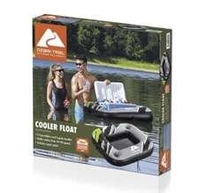 Ozark Trail Inflatable Cooler Float Holds 24-48 Quart Coolers