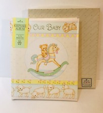 VTG Hallmark OUR BABY Adoption Keepsake Book Album Memory 1982 New in Box