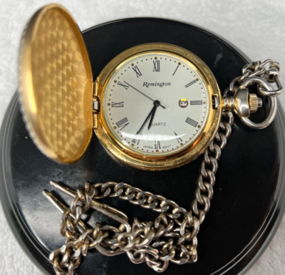 Vintage Swiss Made Marcel 17 Jewel Pocket Watch Remington