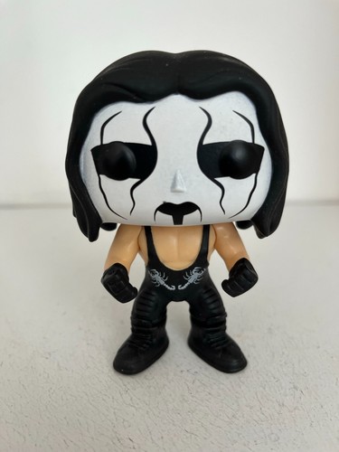Funko Pop Vinilo #19 Wcw Crow Sting Figura Wwe Wwf Lucha Libre Serie