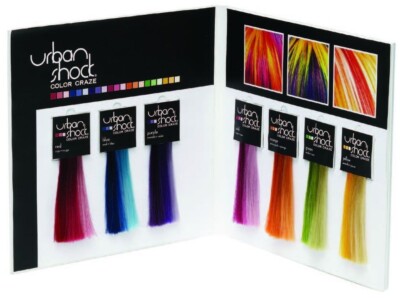 Urban Shock Color Craze Color Chart Book (853) | eBay
