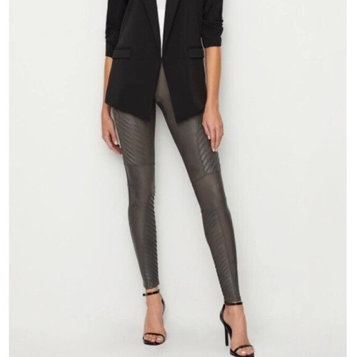 Spanx Moto Faux Leather Leggings in 