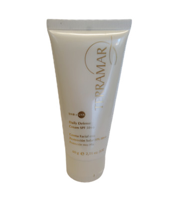 Protector Solar Facial Fps 50 Daily Defense Cream Uvb Uva By Terramar Brands Ebay