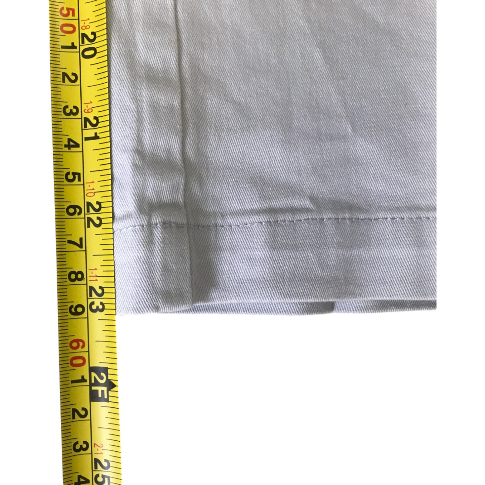 Tommy Hilfiger Chino Pants WomensSize 6 Beige Stretch Flat Front Slash Pockets image 9