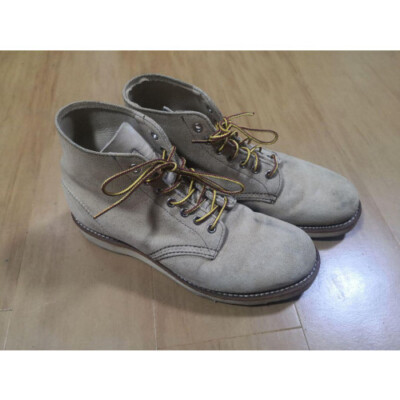 Red Wing Boots 8167 Plain Toe US:8E Genuine leather Beige Red Wing Boots 8167 Plain Toe US:8E Genuine leather Beige