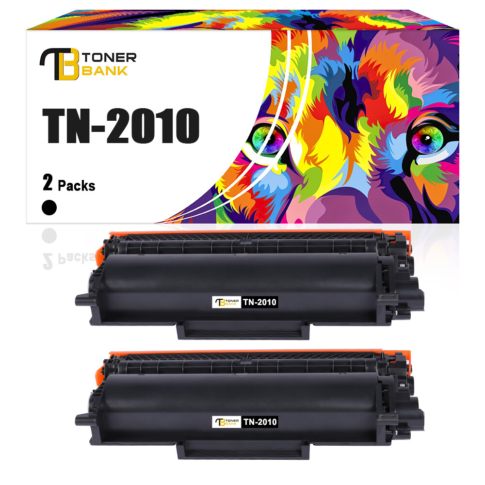 2x Toner Compatible For Brother TN2010 HL-2130 2130R 2132 R 2135W DCP-7055 W VAT