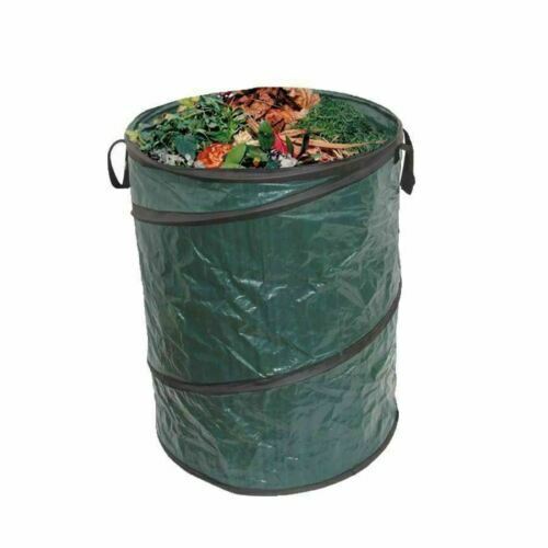 2 x Garden Bag Tidy Waste Bags Bin Pop Up Refuse Sack Bag Leaves Grass Cutting - Picture 2 of 3