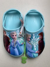 Crocs Disney Frozen II Size J3 Kids Children Girls Shoes New With Tags