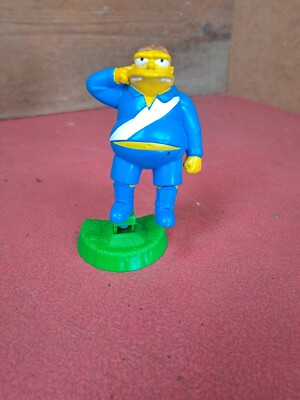 The Simpsons Burger King Fast Food Barney 6'' Figur Spielzeug Top Zustand