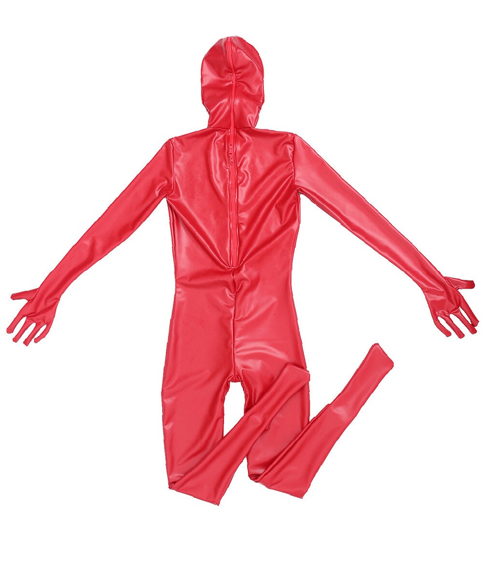 Unisex Inflatable Latex Bodysuit With Hoodie With Latex Socks