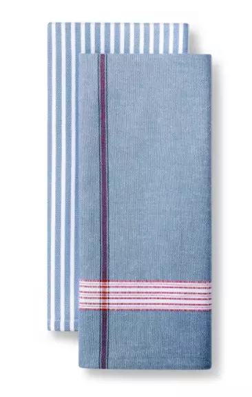 Levi s x Target Striped Cotton Kitchen Towel Set Blue Red 2pk SOLD