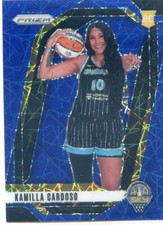 2024 Panini Prizm WNBA KAMILLA CARDOSO RC ROOKIE #149 BLUE VELOCITY SKY