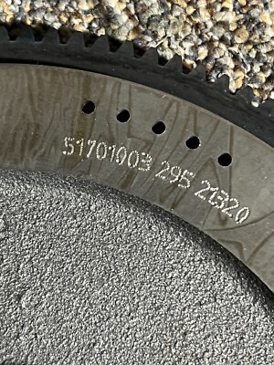 Clutch Single Mass Flywheel 51701003 295 21320, Steel, Silver | eBay