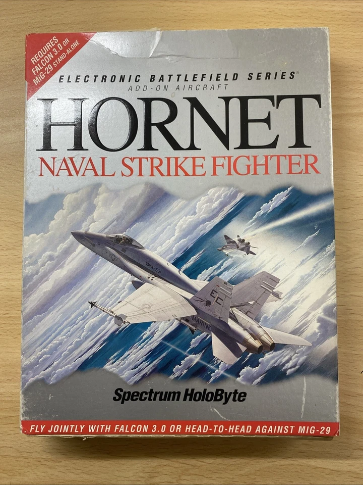 Hornet Naval Strike Big Box PC Spectrum HoloByte - Image 4 of 4
