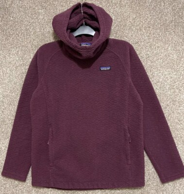 Patagonia Womens Balsamic Diamond Capra Fleece Pullover Hoody Size