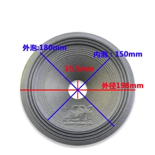 8" 8 inch 198mm Speaker Cone Paper Cloth Recone Part Audio Repair Replacement