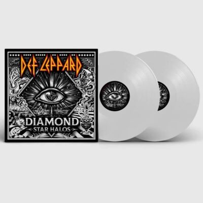 Def Leppard Diamond Star Halos Clear 2 x Lp Vinyl Sealed Gatefold Limited Ed.