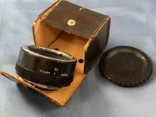 Nikon F to M Camera Mount Adapter Original Leather Protective Case