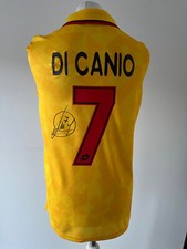 Maglia retrò firmata PAOLO DI CANIO - AC Milan - PROVA ESATTA/COA - Firma privata