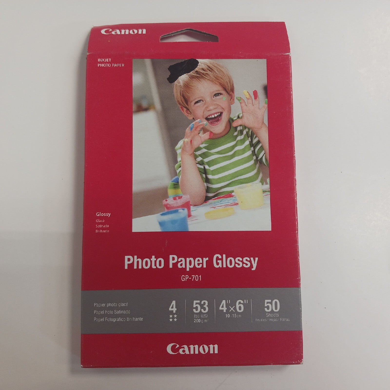 Canon Glossy Photo Paper GP701 4"x 6" 50 Sheets 1433C002 eBay