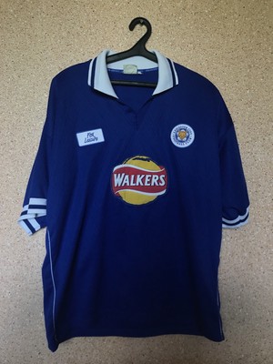 LEICESTER CITY ENGLAND 1998/1999/2000 HOME FOOTBALL SHIRT ...