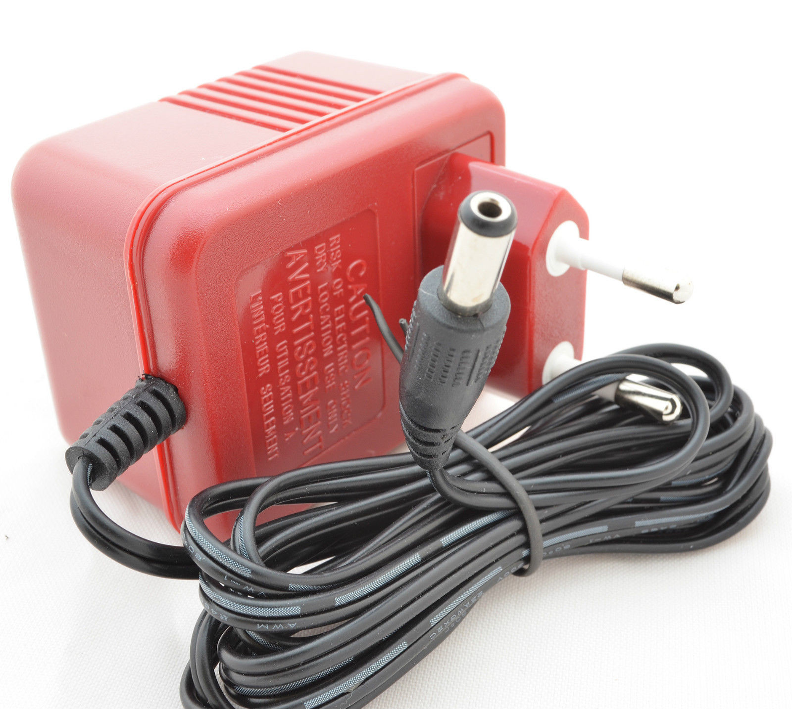 RAAD DC 9V regulated power supply center negative minus tip adapter