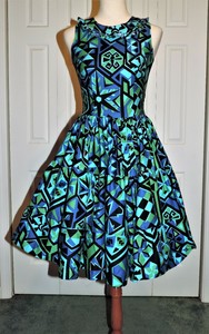 vestido vintage anos 50