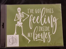 MDC DIY Adhesive Reusable Silkscreen Stencil "Got This Feeling"